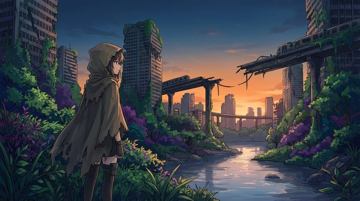 Nova Anime Unlimited は 終末もの スタイルの生成に適しているか？