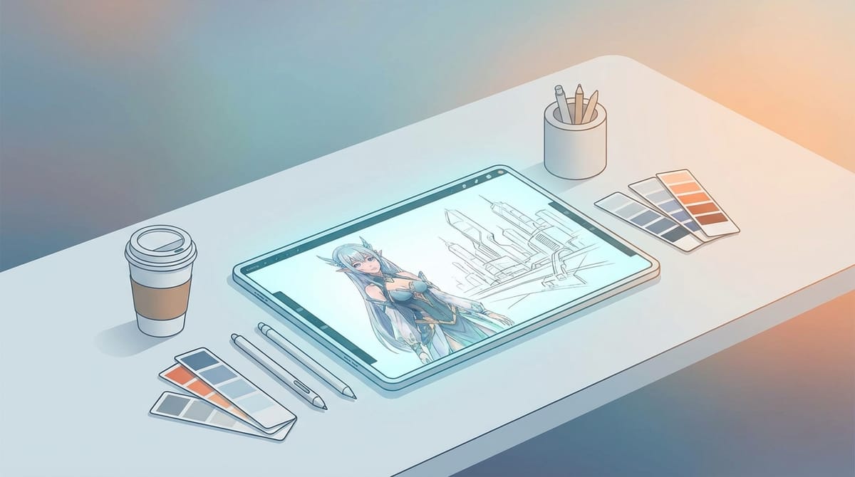 Midjourney NIJI 6はアニメ・ゲームのコンセプトアート制作に適しているか？