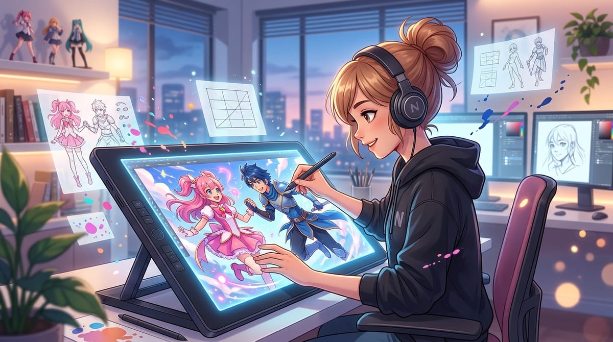 Nova Anime Unlimitedは同人作品・キャラクターイラスト制作において適しているか？