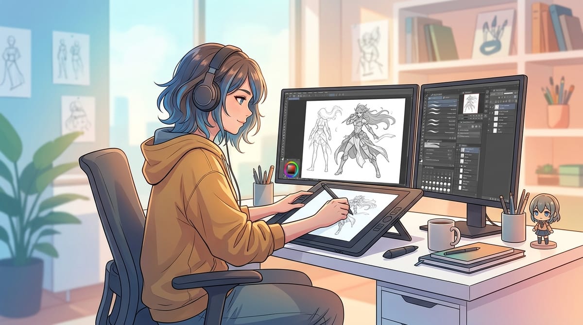 Hotgen Anime Unlimited は 同人作品制作 シーンで使いやすいか？