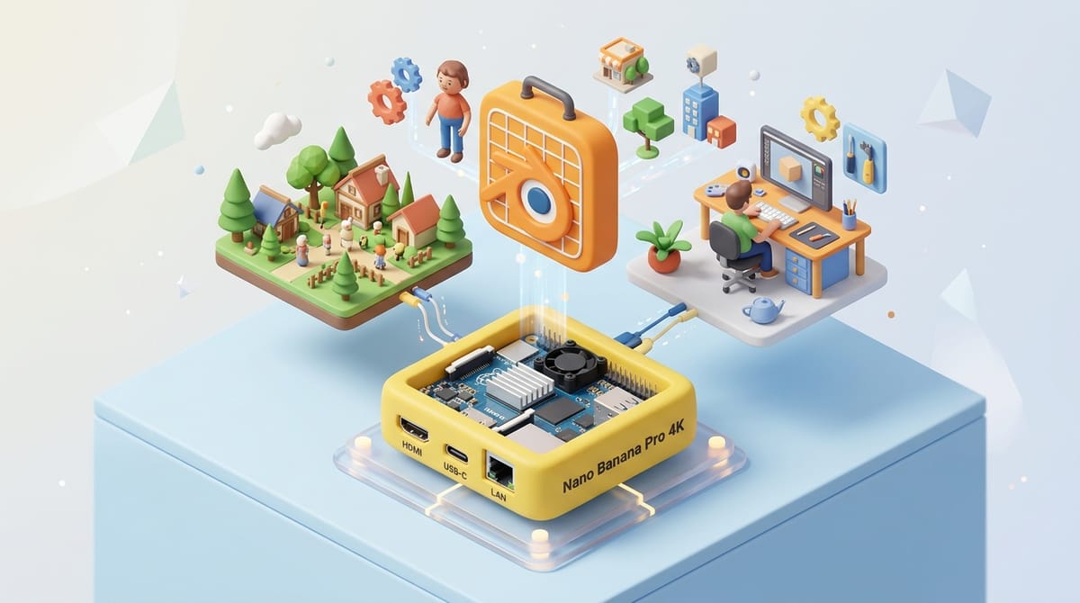 Nano Banana Pro 4KはBlender風スタイルの生成に適しているか？