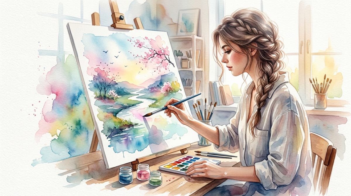 WAN Image 2.6 は「水彩画風」スタイルの生成に適しているか？