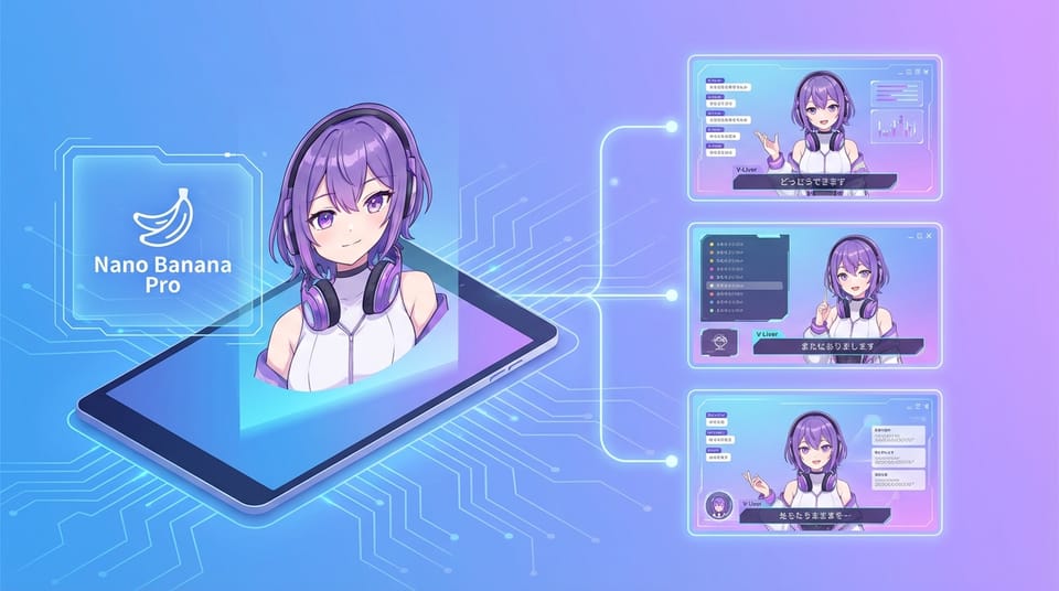 Nano Banana Proは【Vライバー】の使用に適していますか？