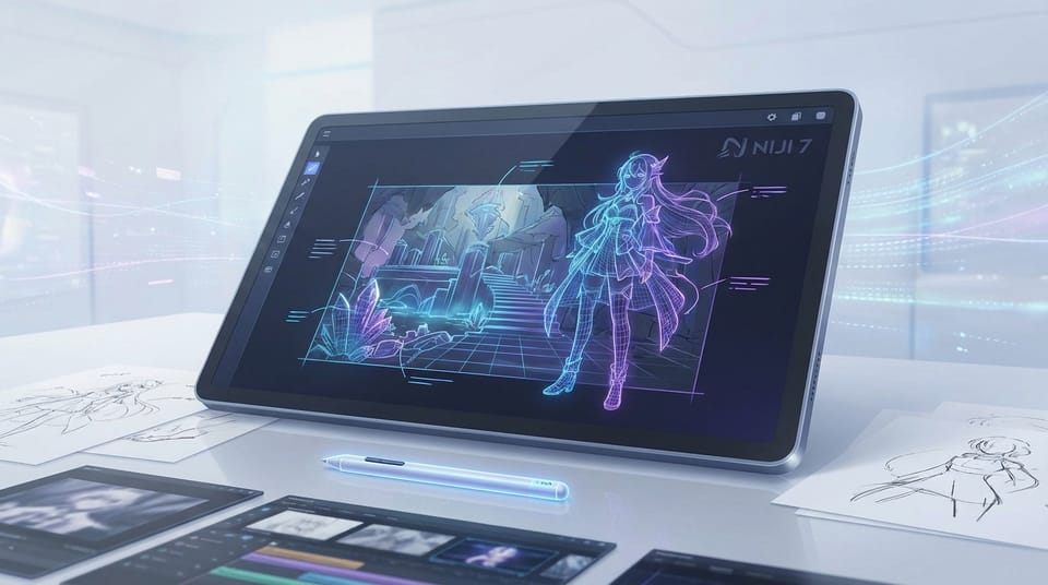 Midjourney NIJI 7は「アニメ・ゲームのコンセプトアート制作」で使えるか？