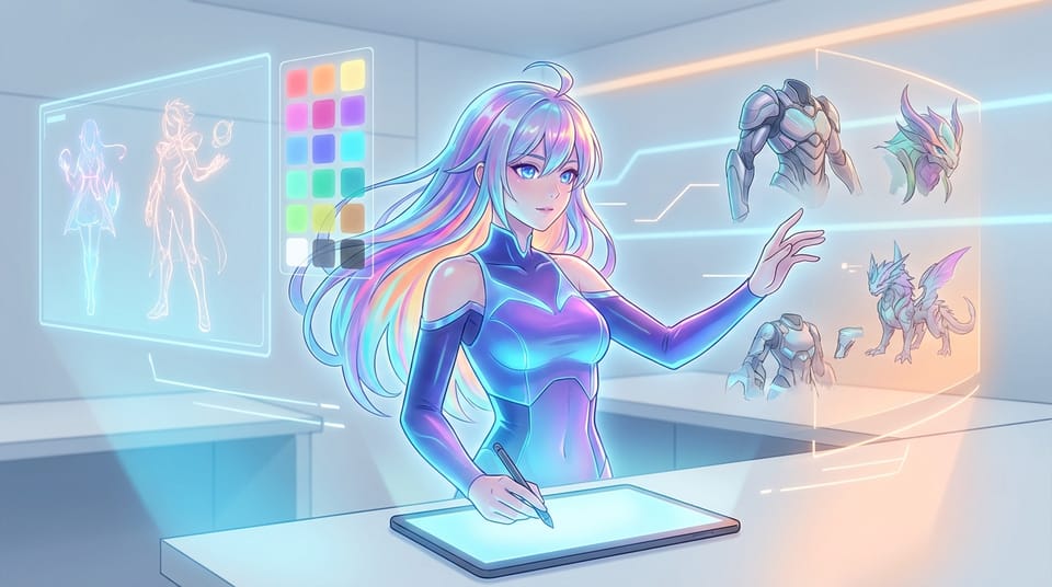 Nova Anime Unlimitedは「キャラクターデザインおよびコンセプトアート制作」のシーンで使いやすいか？