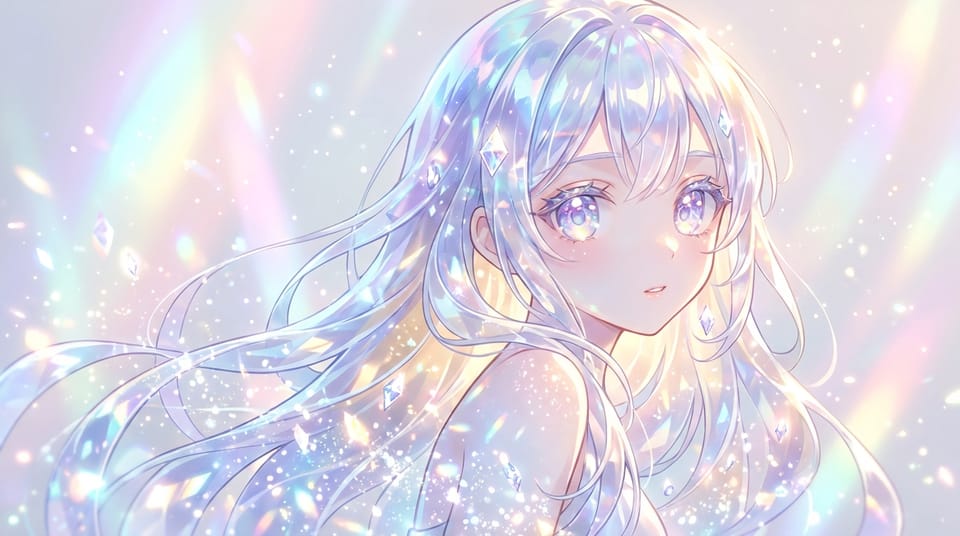 Midjourney NIJI 7 は キラキラ スタイルの生成に適しているか？