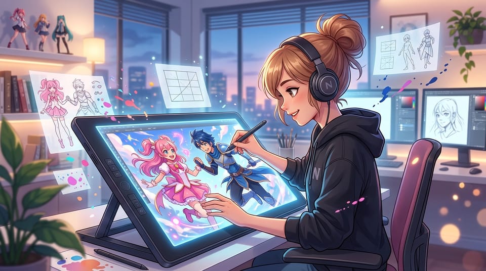 Nova Anime Unlimitedは同人作品・キャラクターイラスト制作において適しているか？