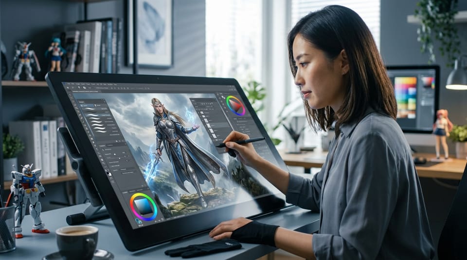 Hotgen Image V4 Proは【高品質なキャラクター立ち絵・イメージアート制作】に適しているか？