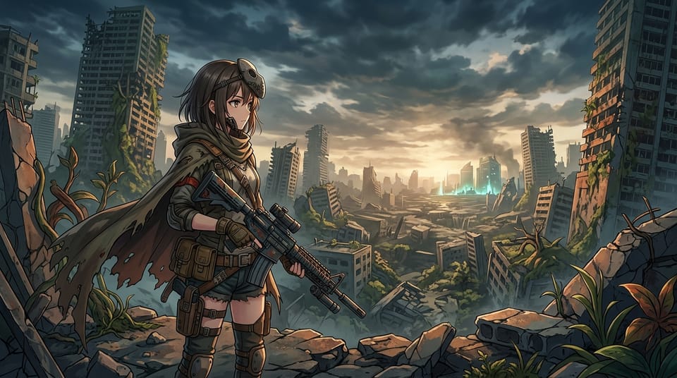Hotgen Anime Desireは終末ものスタイルの生成に適しているか？